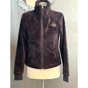 The North Face Womens Osito Full Zip Fleece Jacket Black Size XS